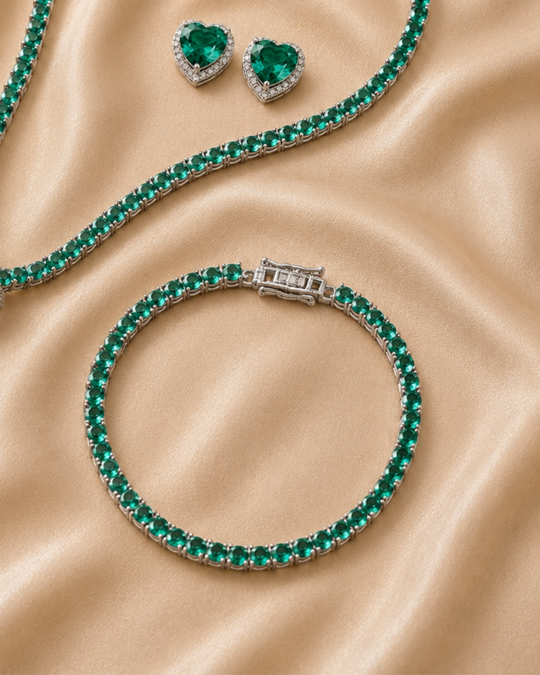 Conjunto Riviera Turmalina Verde Água