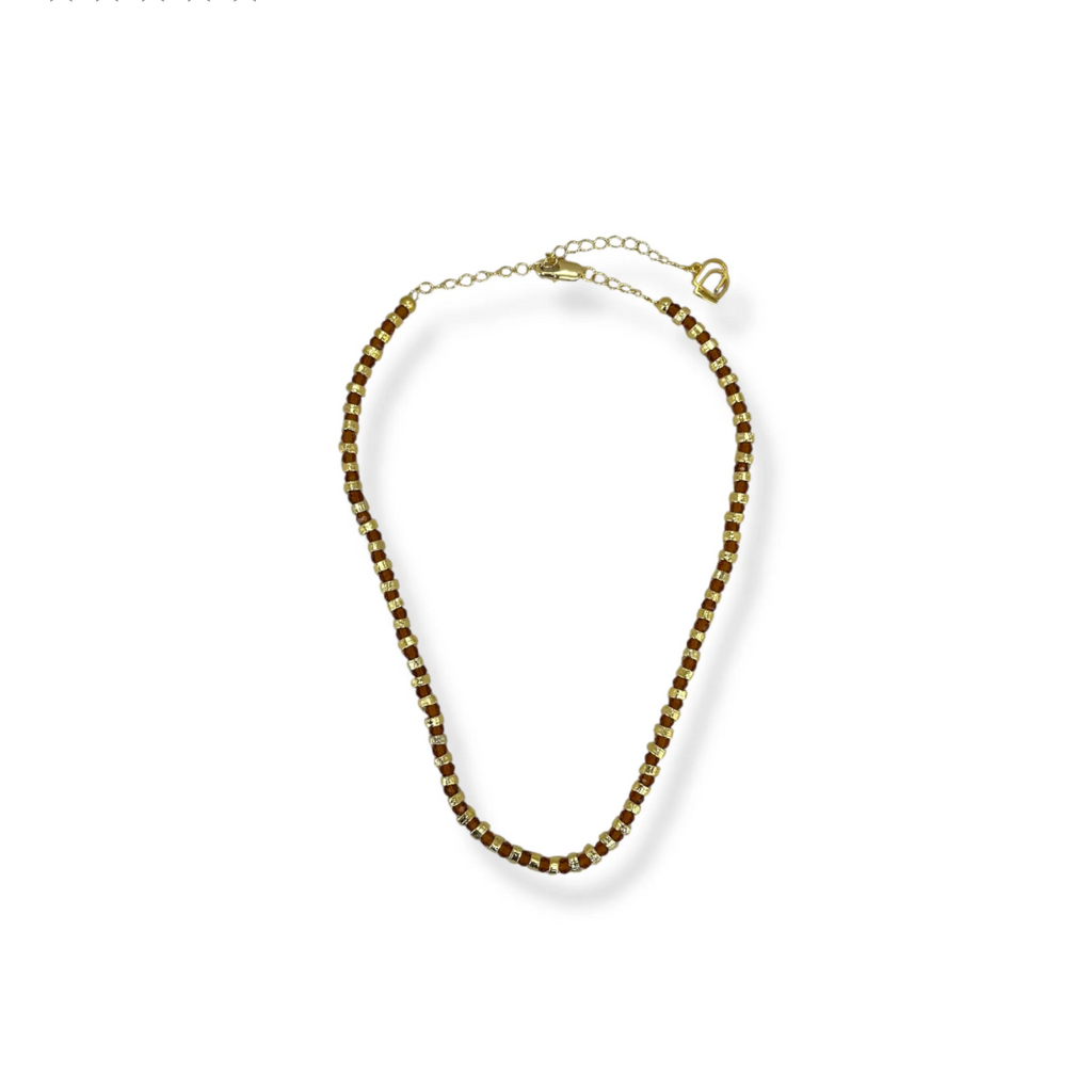 Elo marrom dourado